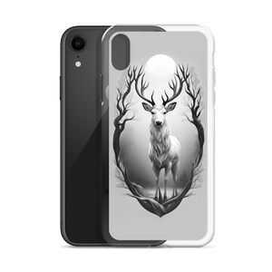 The Grayscale Deer iPhone Case