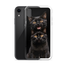 Two Black Cats Follows iPhone Case