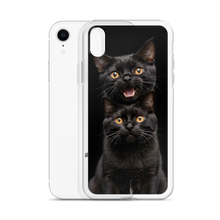 Two Black Cats Follows iPhone Case