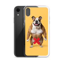 Bulldog X-Tape Yellow iPhone Case