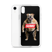 Sumo Bulldog Black iPhone Case