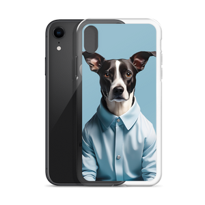 Sad Dog Blue iPhone Case