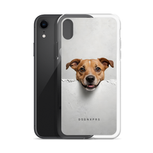 Smile Dog Peep iPhone Case