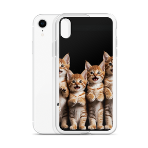 Four Cute Cats iPhone Case