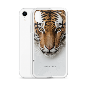 Silent Tiger Head iPhone Case