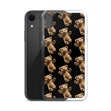 Happy Teddy Bear Pattern iPhone Case