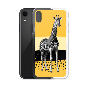 Giraffe Zebra Skin iPhone Case