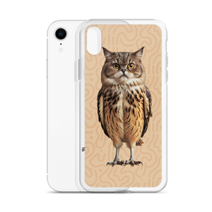 Cat Owl iPhone Case