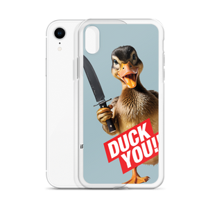 Duck You iPhone Case