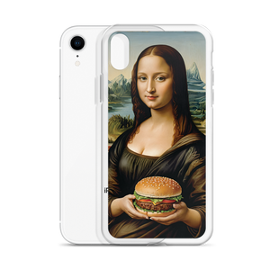 Monalisa Burger iPhone Case