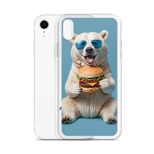 Polar Bear and Burger iPhone Case