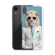 Funky White Lion iPhone Case