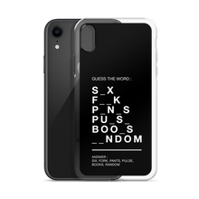 Guess The Word (Funny) iPhone Case