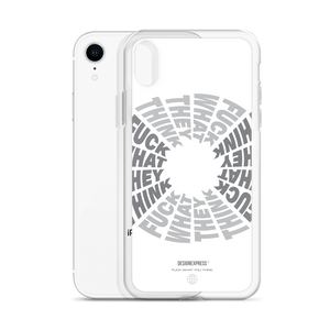 F**ck What They Think White iPhone Case