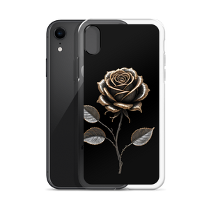 Rose Copper Art iPhone Case