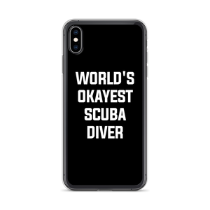 World's Okayest Scuba Diver Clear Case for iPhone®