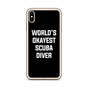 World's Okayest Scuba Diver Clear Case for iPhone®