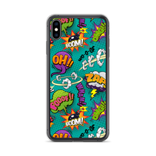 Comic Text Pattern iPhone Case