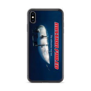 Ocean Gate Mission Failed iPhone Phone Case