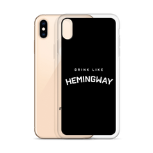 Drink Like Hemingway Clear Case for iPhone®