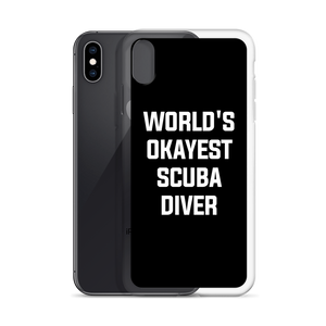 World's Okayest Scuba Diver Clear Case for iPhone®