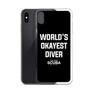 World's Okayest Diver Clear Case for iPhone®