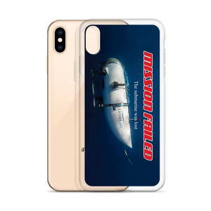 Ocean Gate Mission Failed iPhone Phone Case