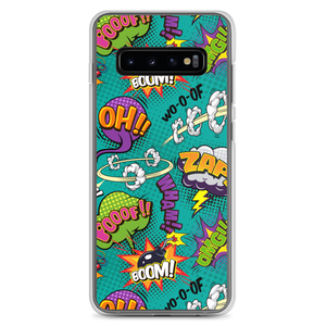 Comic Text Pattern Samsung Case