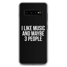 I Like Music and Maybe 3 People Samsung Phone Case