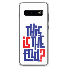 IS/THIS IS THE END? Navy Red Samsung Phone Case