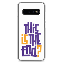 IS/THIS IS THE END? Purple Yellow Samsung Phone Case