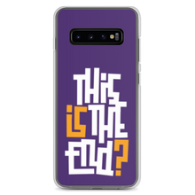 IS/THIS IS THE END? Purple Yellow Reverse Samsung Phone Case