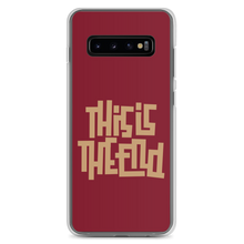 THIS IS THE END? Burgundy Samsung Phone Case