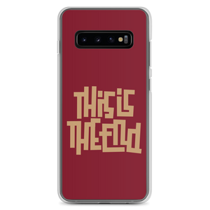 THIS IS THE END? Burgundy Samsung Phone Case