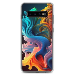 Colorful Swirl Background Samsung® Phone Case