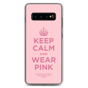 Keep Calm and Wear Pink Samsung® Phone Case