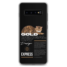 Gold Bengal Cat Samsung Case