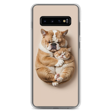 Cute Baby Cat and Dog Sleep Samsung Case