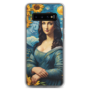 Monalisa Painting in Van Gogh Style Samsung Case