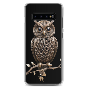 Owl Copper Art Samsung Case