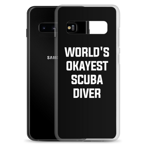 World's Okayest Scuba Diver Clear Case for Samsung®