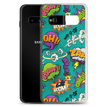 Comic Text Pattern Samsung Case