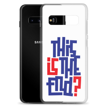 IS/THIS IS THE END? Navy Red Samsung Phone Case