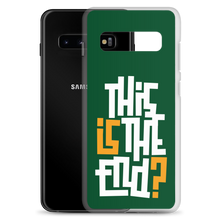 IS/THIS IS THE END? Forest Green Samsung Phone Case