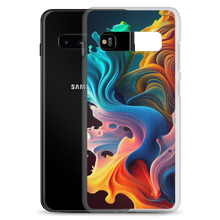 Colorful Swirl Background Samsung® Phone Case