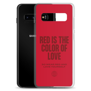 Red is the color of love Samsung® Phone Case