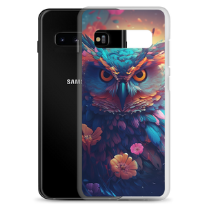 Colorful Owl Art Samsung® Phone Case