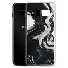 Black and White Fluid Samsung® Phone Case