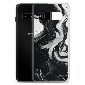 Black and White Fluid Samsung® Phone Case