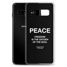 Freedom is the oxygen of the soul Samsung® Phone Case